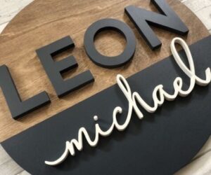 Ahşap Mağaza Tabelası